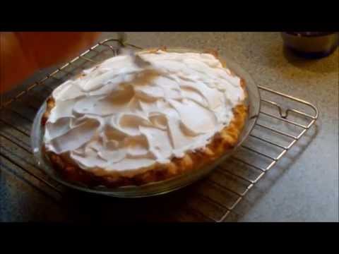 Making Orange Meringue Pie