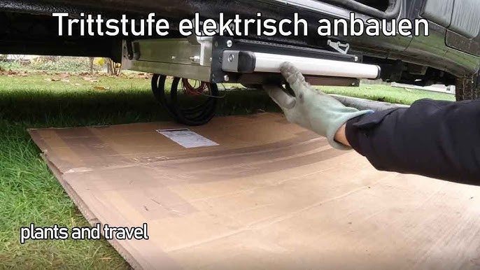 Seitliche Trittstufe für Transporter, Wohnmobil, Campingwagen