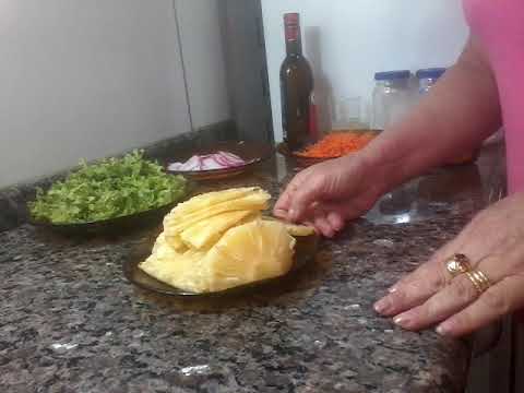 Vídeo: Como Cozinhar Saladas De Abacaxi