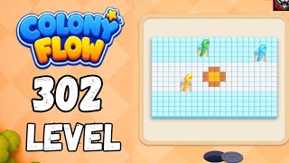 Colony flow Level 302 Walkthrough Solution