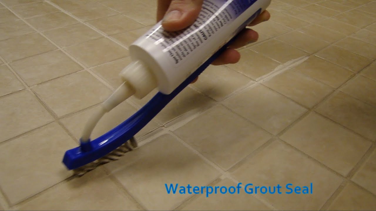 ORCA Care - Tile & Grout - Clean and Colorseal - YouTube