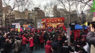 Deputy Consul General of China speech @ Sara Roosevelt Park Jan 28 2017