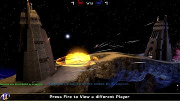 Unreal Tournament 2004 - Letting 32 Godlike Bots Armed With Redeemers Play CTF on Facing Worlds