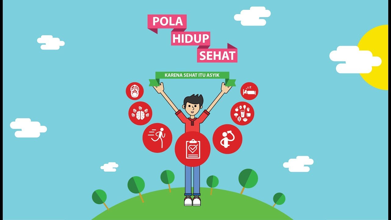 Motion Graphic Indonesia Tentang Pola Hidup Sehat  YouTube