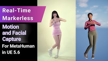 Real-Time Motion and Facial Capture for MetaHuman in UE 5.6 Using a Webcam or Video Files
