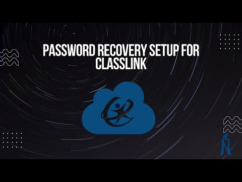 Password Recovery Setup with ClassLink