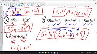 Unit 5 Lesson 01   GCF Greatest Common Factor