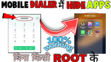 How To Hide Apps on Android 2022(No Root) || Dialer Hide Apps 2022 || 🔴Live proofs All phones