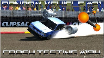 BeamNG Drive Random Vehicle #21 Crash Testing #124 - Insanegaz