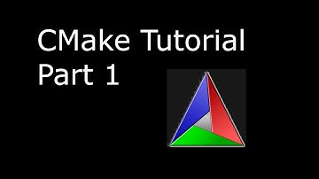 CMake Tutorial Part 1
