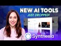 Synthesia ai review new features just added  not sponsored