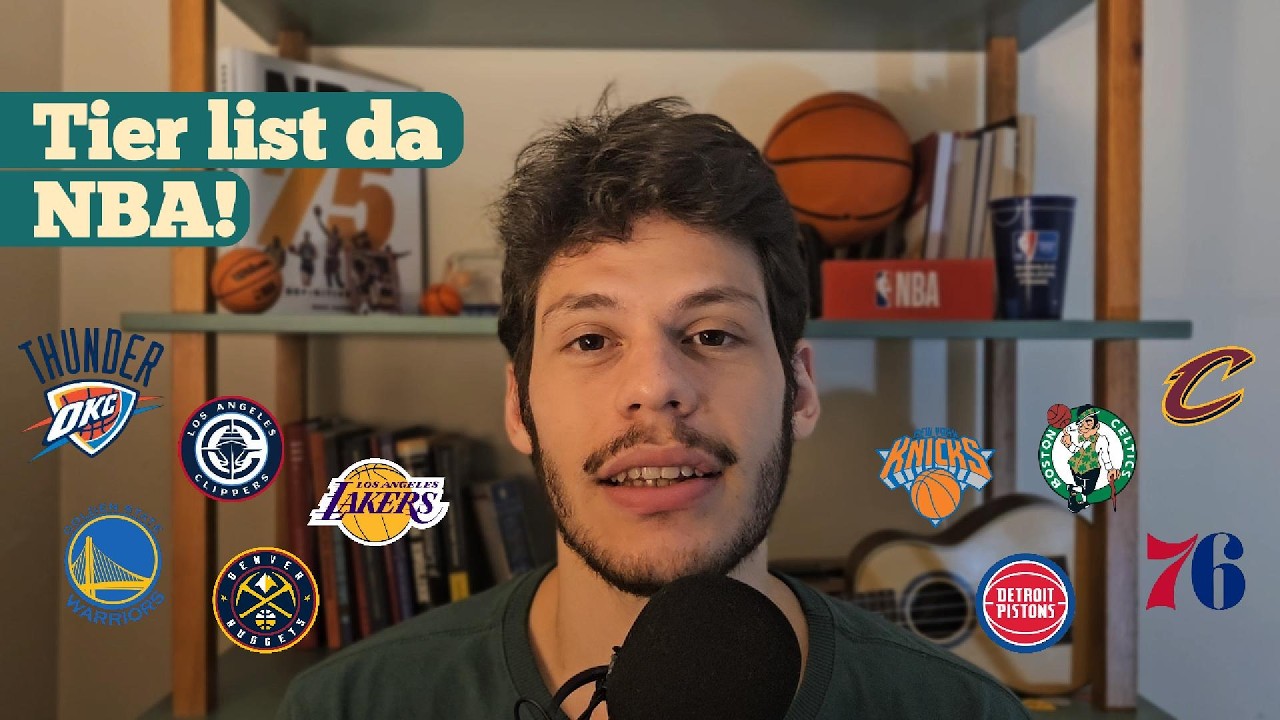 Ranking das equipes da NBA na temporada 2025-26! #nba #nbabrasil