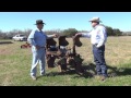 Preparing a wildlife food plot with a bottom plow