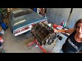 How to Degree a Camshaft in a Chrysler 440 with Elana Scherr and Tom