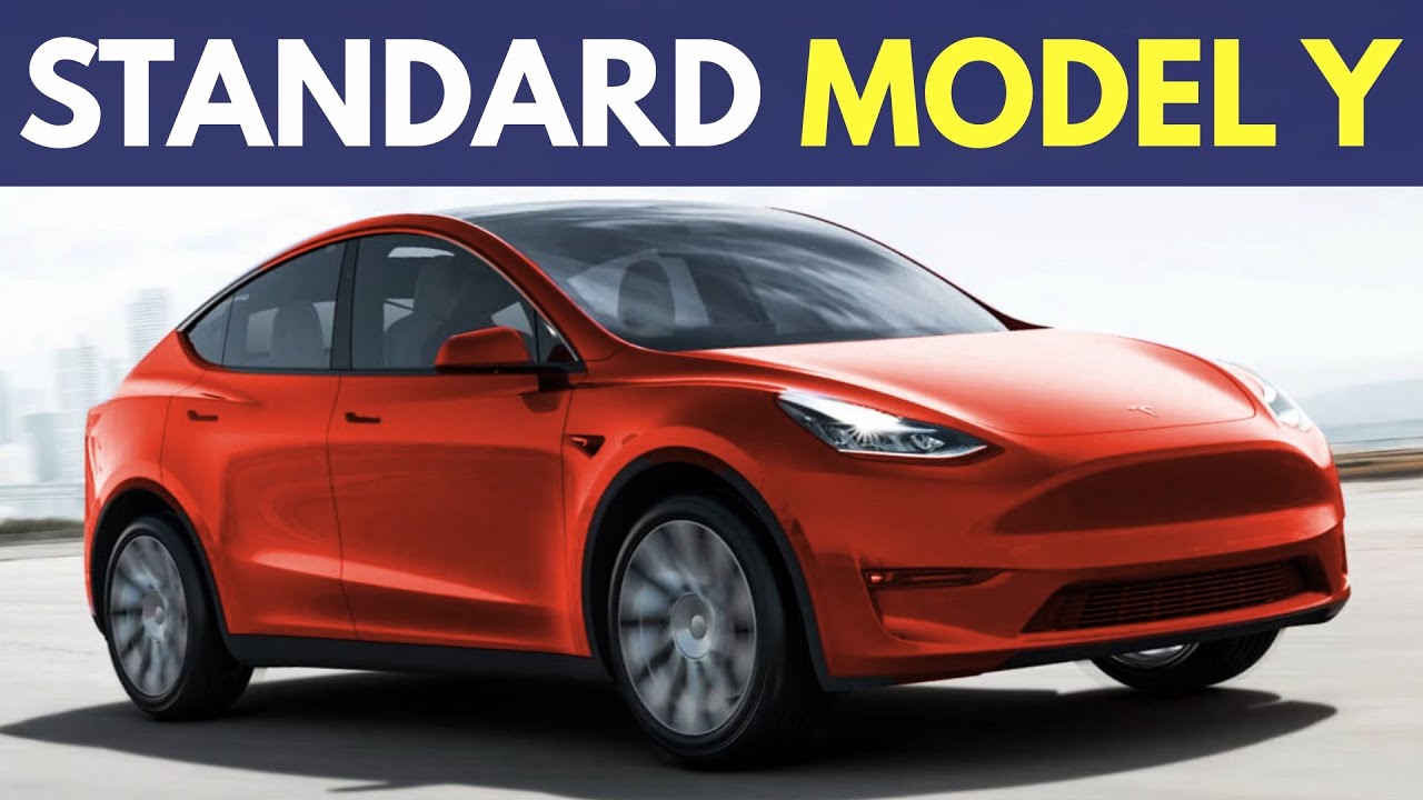 Standard Range Tesla Model Y is Finally Here YouTube