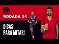 Dicas Cartola 2025 | Rodada 34: Sem Favoritos!