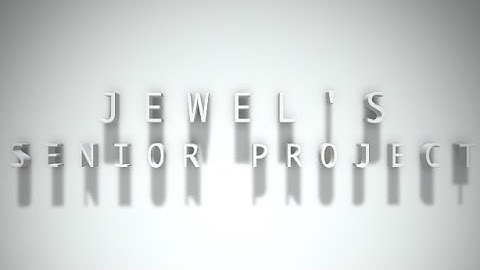 Senior Project Presentation Video