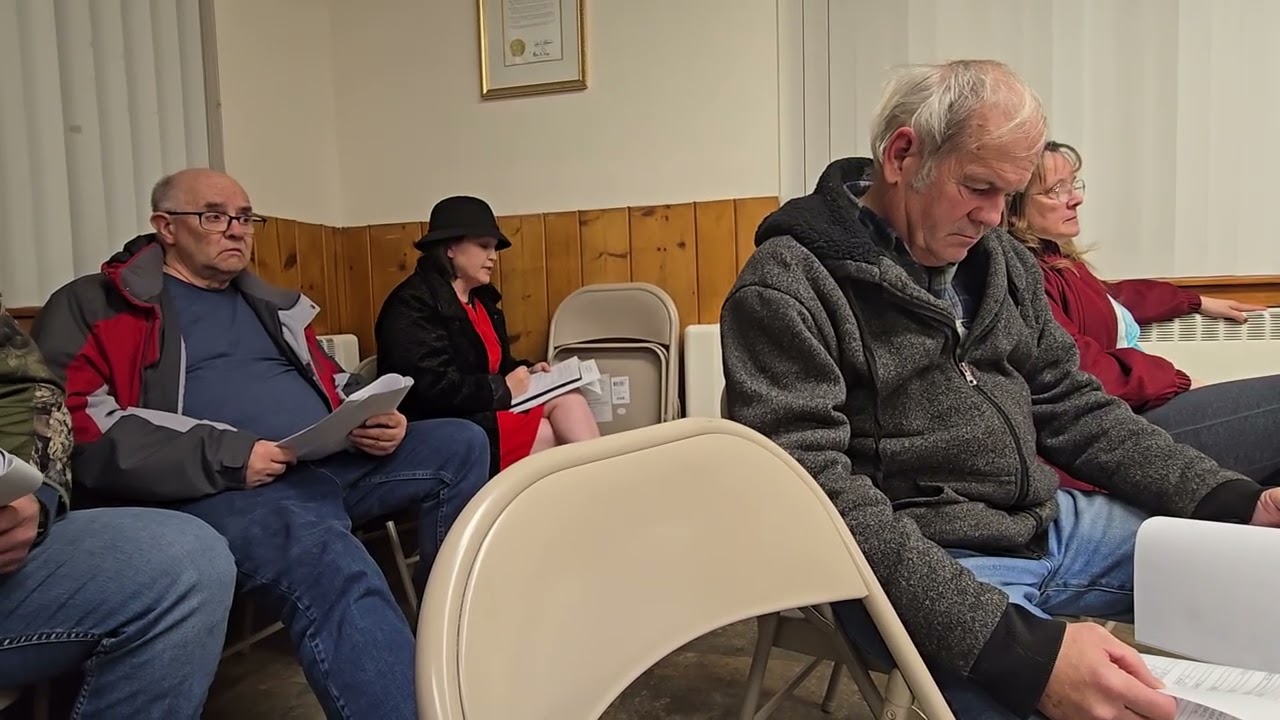 December 2025 - Mount Jewett Borough Council meeting