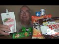 ASMR Trying Everything in a Korean Snack Box