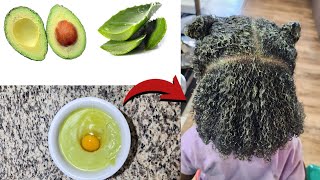 Protein Treatment for Rapid Hair Growth and Damaged Hair |Avocado + Aloevera + Egg Hair  Treatment