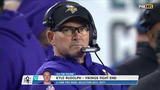 Kyle Rudolph explains why Mike Zimmer is actually a coach you&#39;d &#39;run through a wall for&#39; | May 24