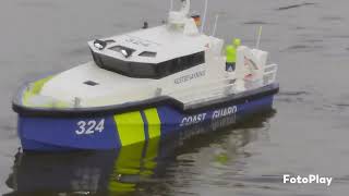 Schweden Coast guard , new Zealand Border Control patrol boat, Schweden Polis Boat, RC Schiffe,