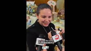 Bulgarian journalist tries White Cut Chicken Flavor Milk