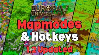 Mapmodes and Hotkeys Update for 1.2 - New Mapmodes/Map Mode Slot Feature