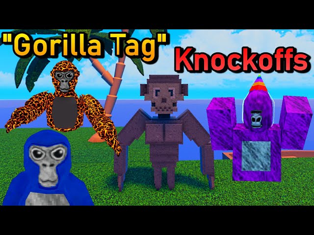 MAKING GORILLA TAG a ROBLOX ACCOUNT 