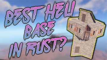 RUST - Best Solo HELI BASE? (Take Down The Heli Solo) & Giveaway