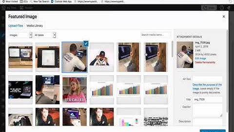 How to set a Featured Image for a post in the WordPress Block Editor