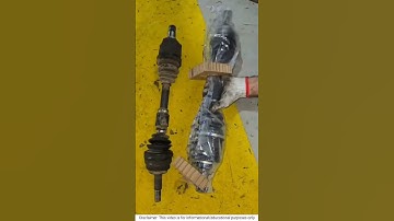 Camry Front CV Joint Noise Fixed Replacement Guide #Automotive #DIY #Mechanic