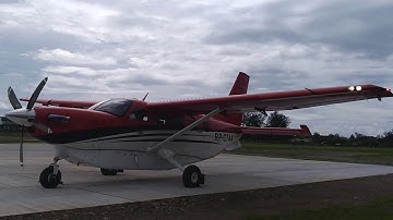 Daher (Formerly Quest) Kodiak Start Up and Departure at RPUI | Pratt and Whitney PT6 Startup