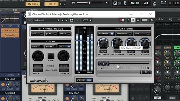 Cakewalk Channel Tools Plugin Quick Demo