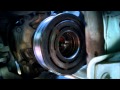 Cambio del balero de la polea del compresor de Honda Civic 2006-2010. Quitar parte de balero roto.
