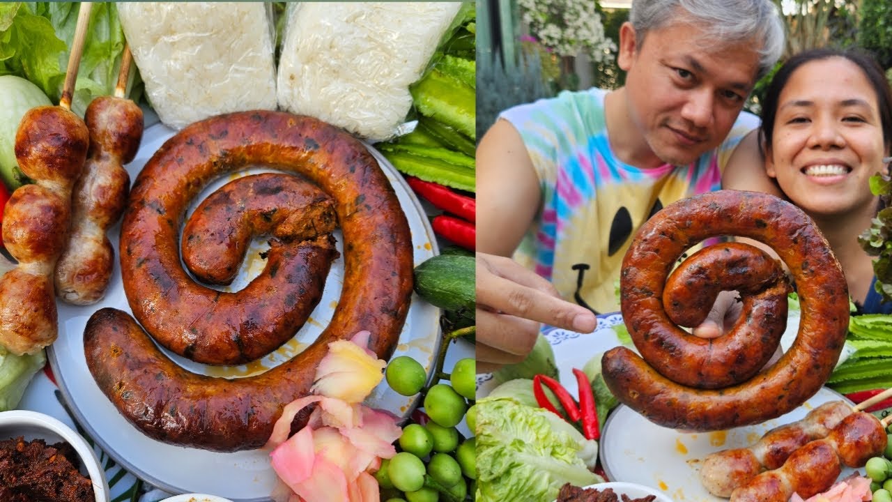 Thai long sausage