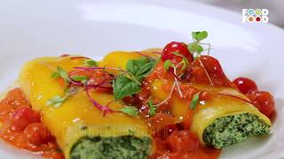 Cannelloni of Spinach | Great Chefs Great Recipes | Chef Manish Sharma | FoodFood