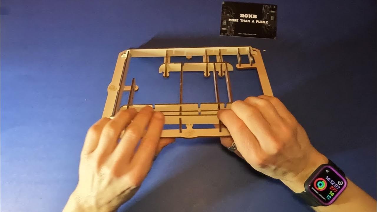 ROKR Marble Parkour Assembly Steps 13 YouTube