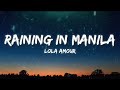 Lola Amour - RAINING IN MANILA Lyrics
