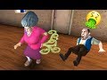 Отравил Бабку Учительница Мисс Ти и её Мужа! - Scary Teacher 3D