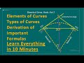 Elements of circular curve on roads  simple curve  roads 7  curve  1