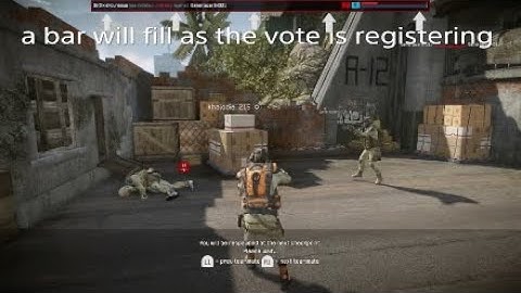 Warface: How to vote towards a kick from a match