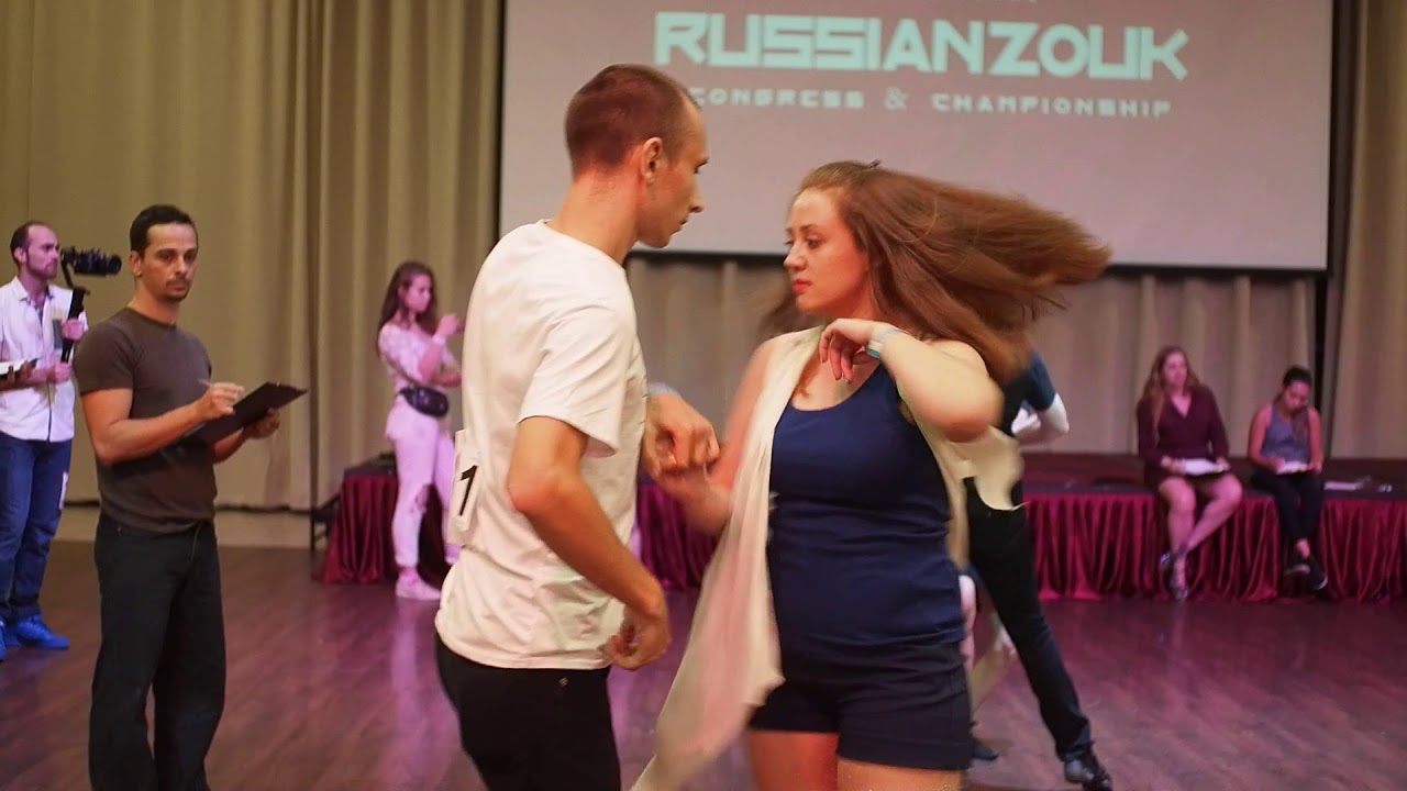 Jack&Jill Newcomers final at Russian Zouk Congress & Championship 2018 zouk singapore