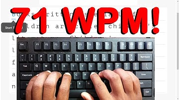 "71 WPM Typing Speed Test - Watch Me Type Like a Pro! 💨" #typingspeed  #raushantypingmaster