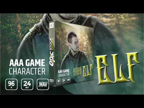 AAA Game Character High Elf - Voice Over Sound Effects