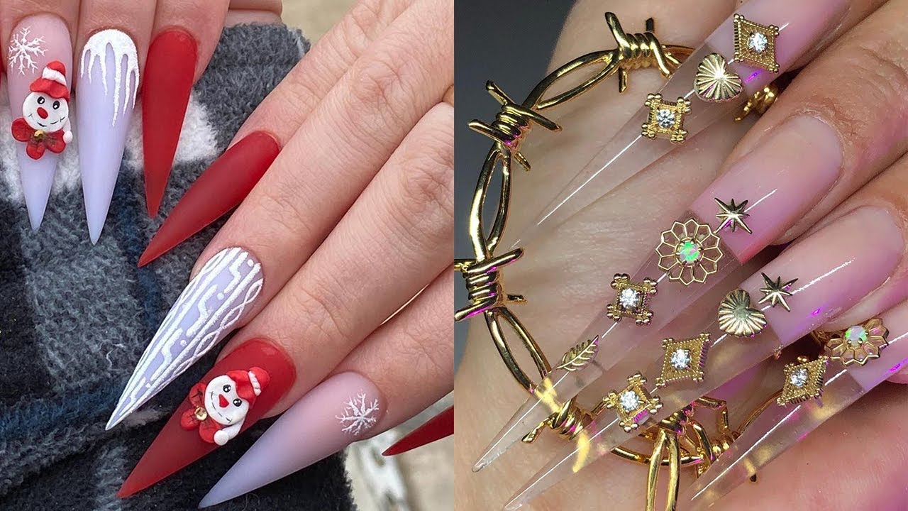 112 Amazingly Beautiful Acrylic Nail Art Designs Compilation 💅 YouTube