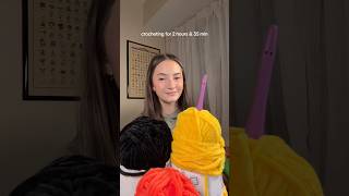2 Hours & 35 Minutes Of Crochet in 37 Seconds #crochet #amigurumi #crocheting