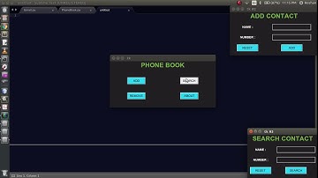 Tkinter Project - II on Phonebook Management