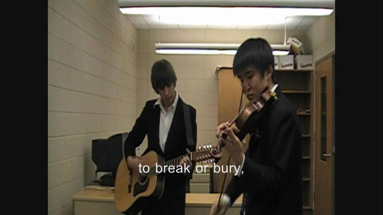 Hands Down Dashboard Confessional (Violin Guitar Acoutsic Cover) with