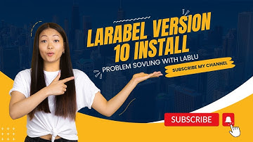 how to install laravel latest version 10  in windows 10  |  problem solving with lablu